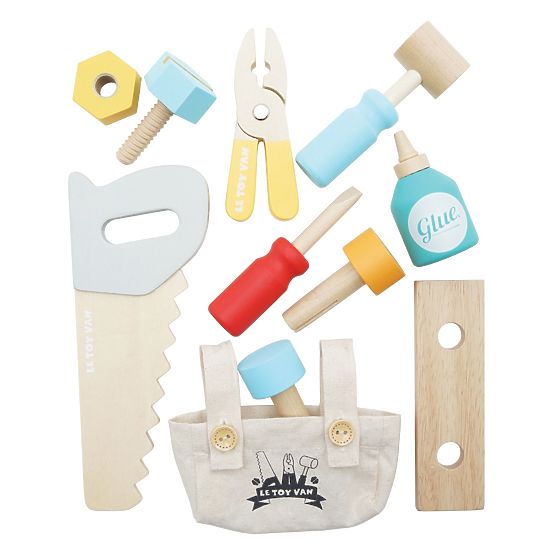 Le Toy Van Tool Set in a Crate