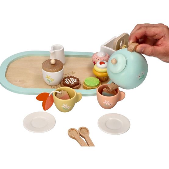 Lelin Pastel Tea Set
