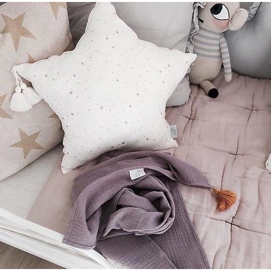 LILU muslin pillow star maxi