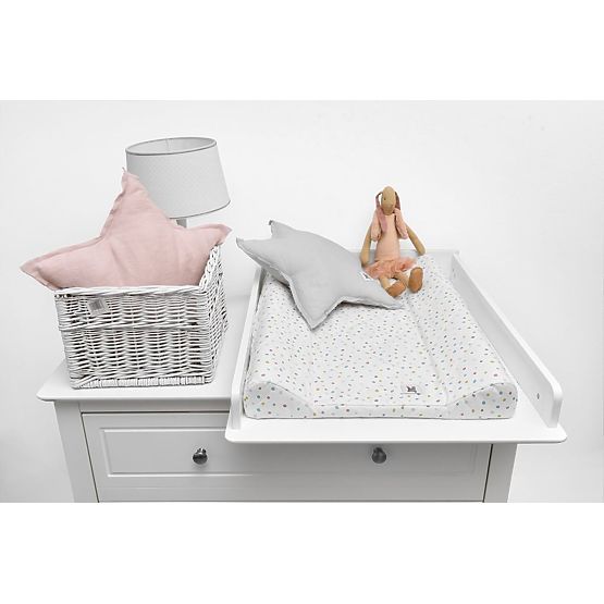 Linen pillow Star - pink