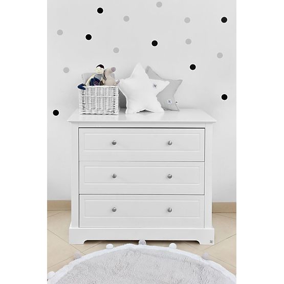 Linen pillow Star - white