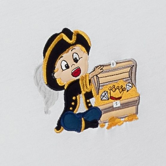 Linen to cribs 135x100 cm - Pirate
