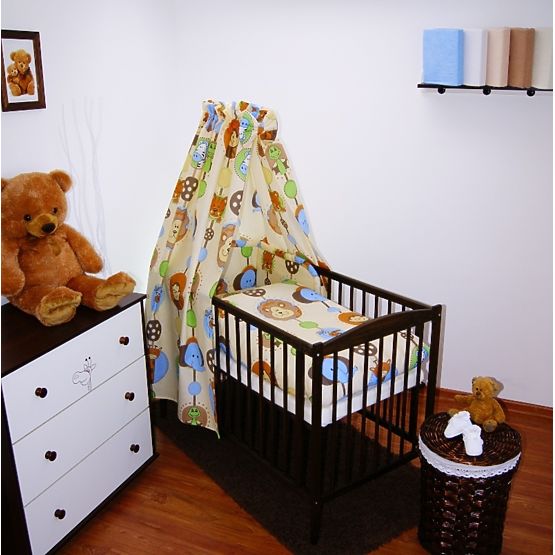 Linen to cribs - Cream ZOO