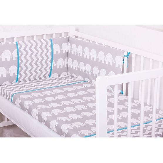 Linen to cribs - Elephants