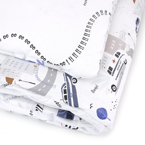 Linen with fillings The road