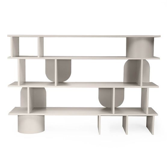 Low Shelf Rangali, Cashmere, Rounded