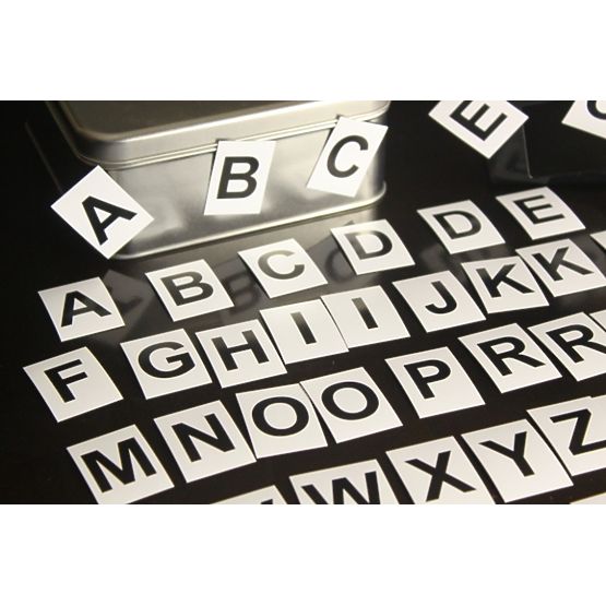magnetic alphabet - large letters