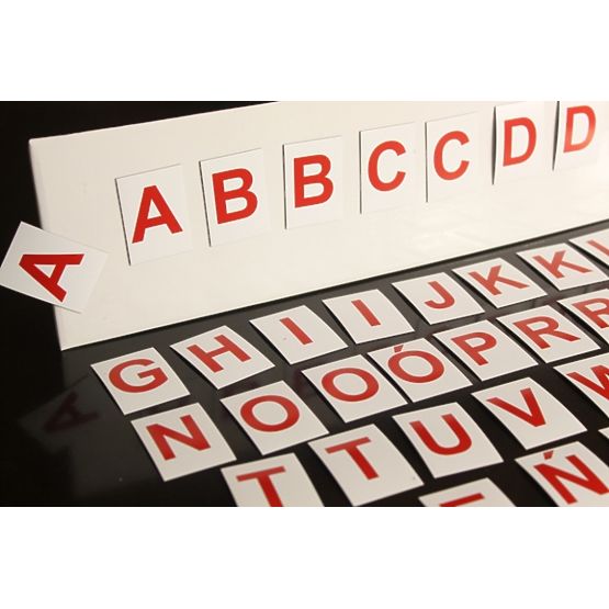 magnetic alphabet - large letters