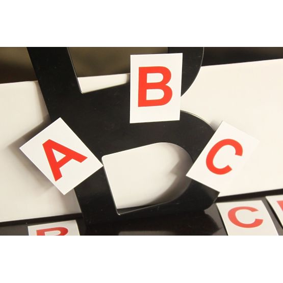 magnetic alphabet - large letters