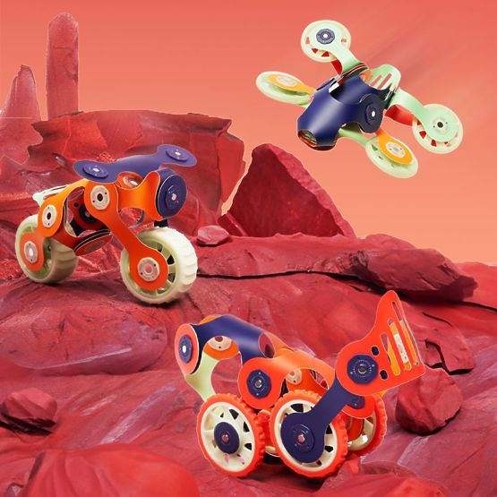 Magnetic Blocks Clixo Mars Expedition