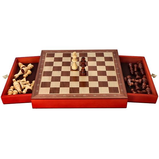 Magnetic Chess with Drawers