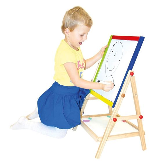 Double-sided magnetic board