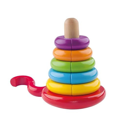 Magnetic folding pyramid