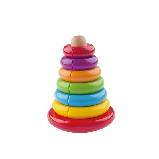 Magnetic folding pyramid