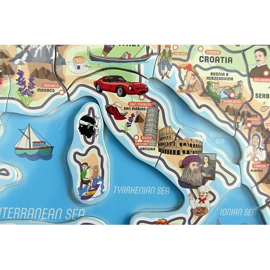 Magnetic Map of Europe XXXL