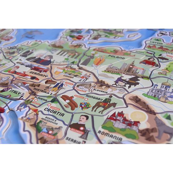 Magnetic Map of Europe XXXL