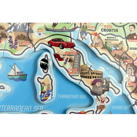 Magnetic Map of Europe XXXL