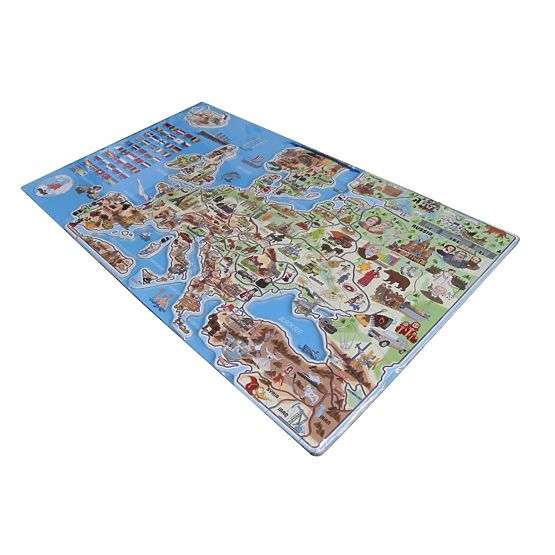 Magnetic Map of Europe XXXL