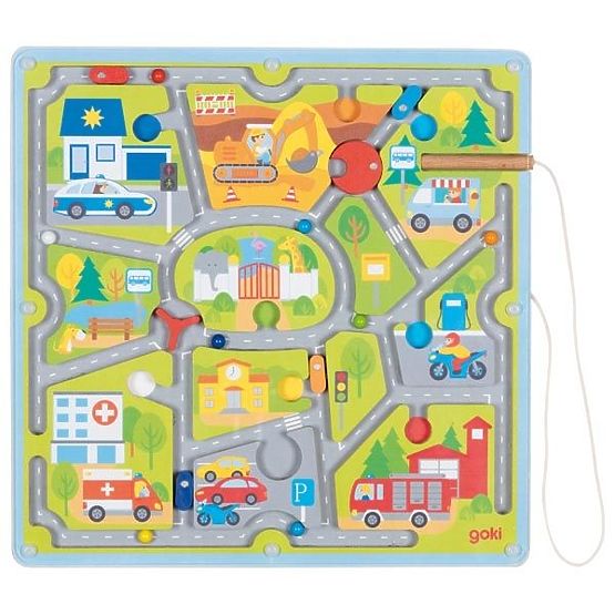 Magnetic Maze Little Town