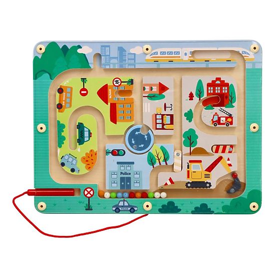 Magnetic Maze Vehicles