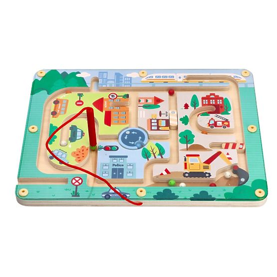 Magnetic Maze Vehicles