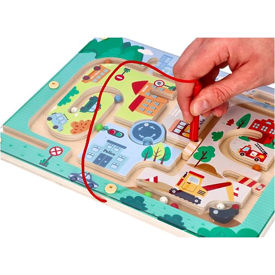 Magnetic Maze Vehicles