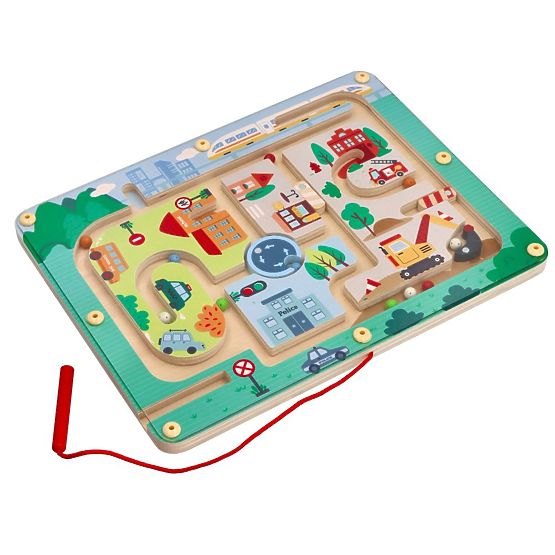 Magnetic Maze Vehicles