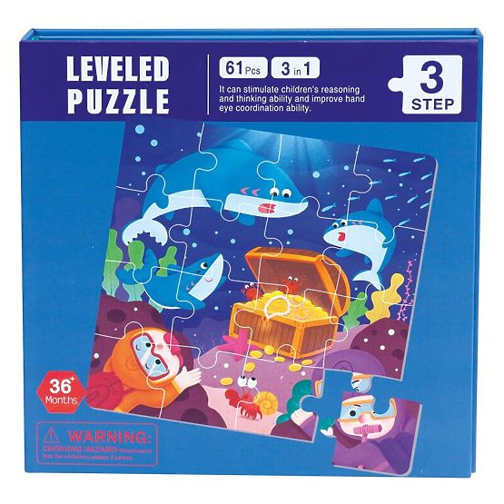 Magnetic Puzzle Book Underwater World