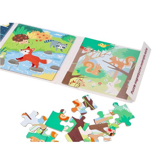 Magnetic Puzzle Forest Animals