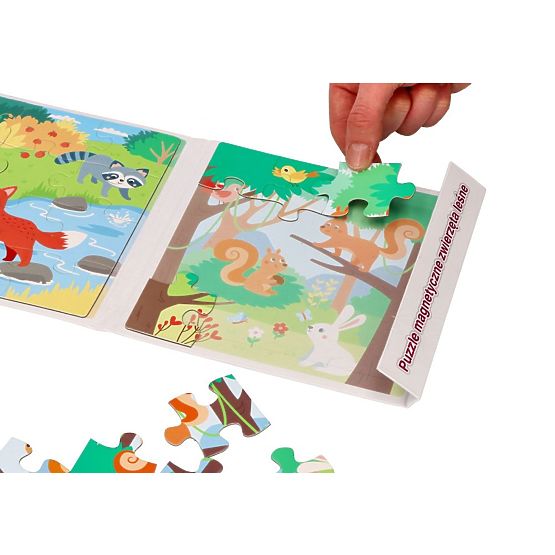 Magnetic Puzzle Forest Animals