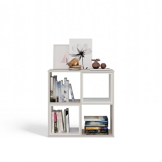 Malax 2x2 Shelf Unit CASHMERE