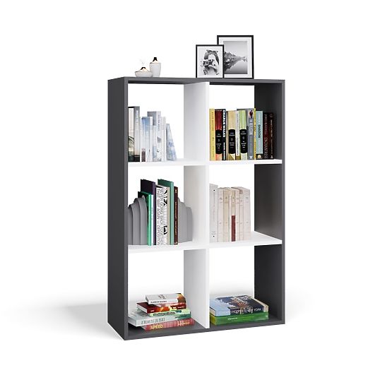 Malax 2X3 Shelf ANTHRACITE WHITE