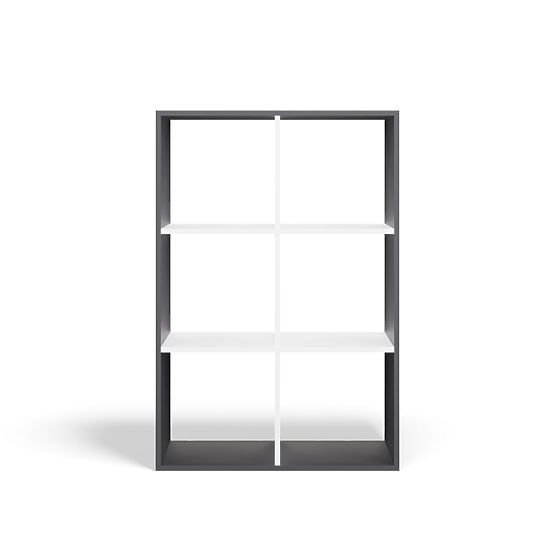 Malax 2X3 Shelf ANTHRACITE WHITE