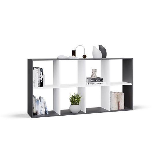Malax 2X4 Shelf ANTHRACITE WHITE