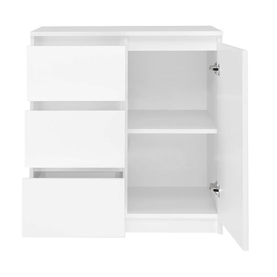 Malwa 1D3S WHITE Sideboard