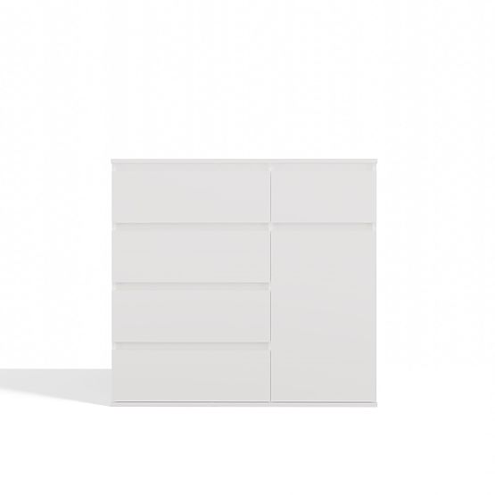 Malwa 1D5S White Dresser