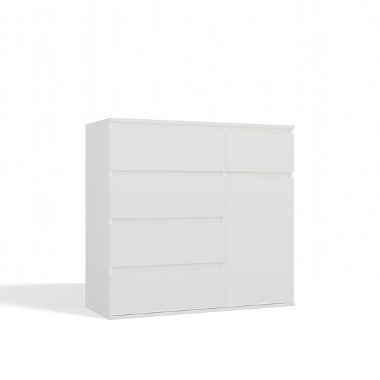 Malwa 1D5S White Dresser