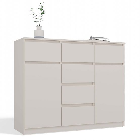 Malwa 2D6S Chest of Drawers in Cashmere Beige