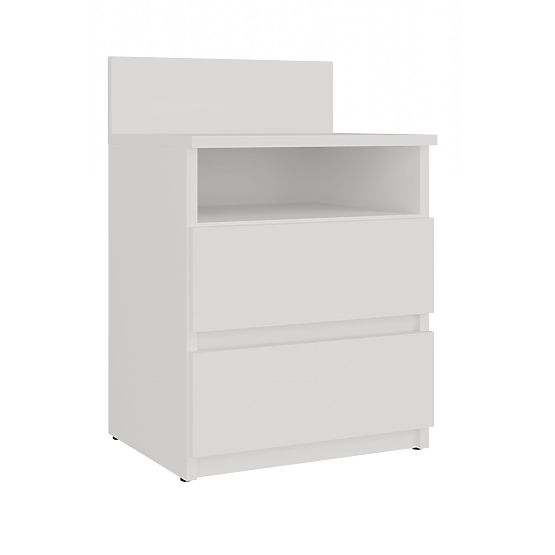 Malwa M1 White Nightstand