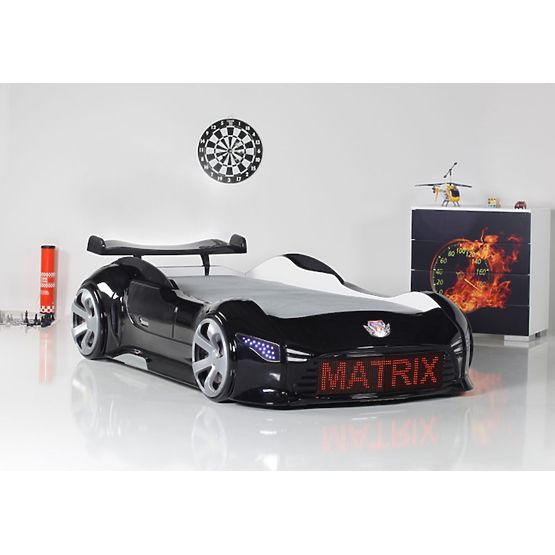 Matrix Black Children's Car Bed