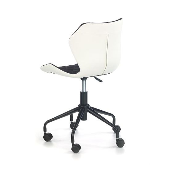 Matrix student chair - white-black
