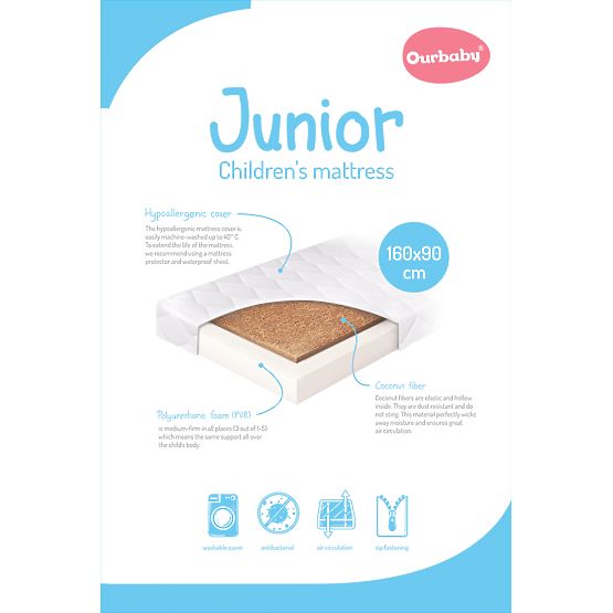 Junior Mattress - 160 x 90 cm