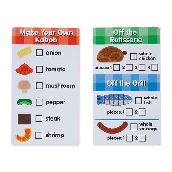 Melissa and Doug wooden grill