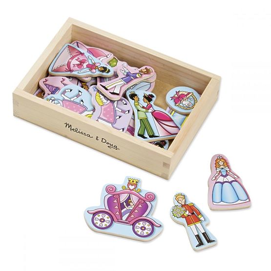 Melissa & Doug - fridge magnets Princess 20pcs