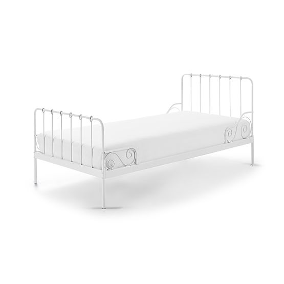 Metal bed Alice white