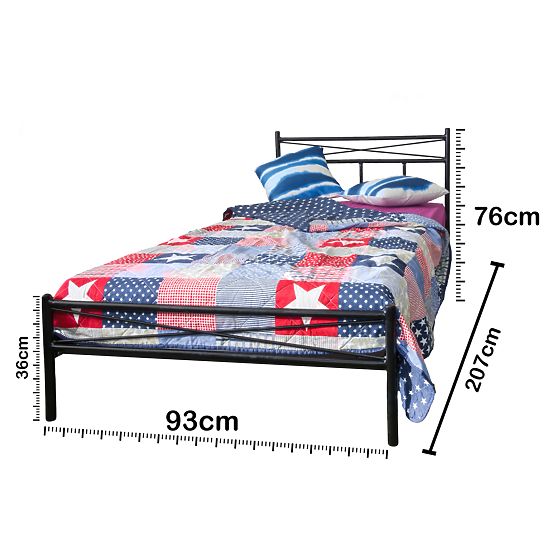 Metal bed model 23 J