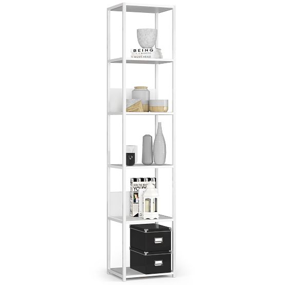 METAL SHELF LOFT 400 WHITE/WHITE