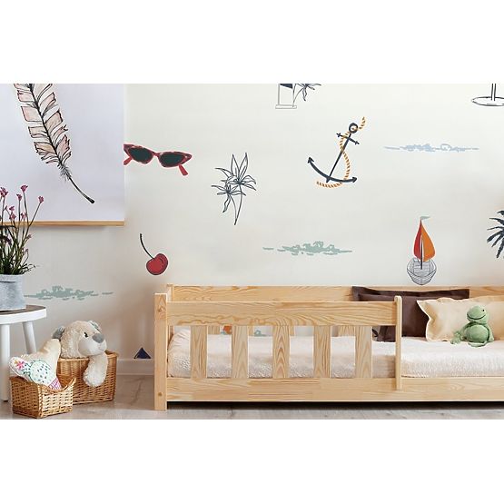 Children's Bed Mila Raily with Guardrail