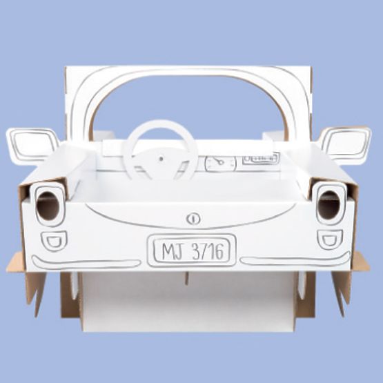 MINI cardboard car