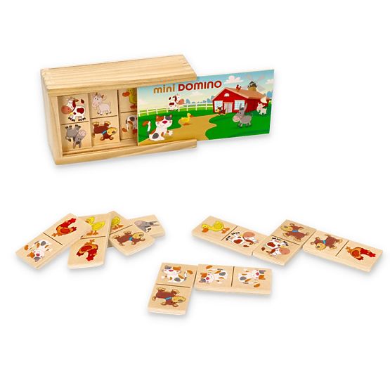 Mini Domino in a Box - Animals